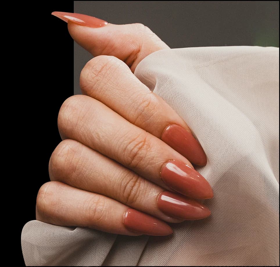 Halal and BPOM-registered breathable gel in a soft coral
